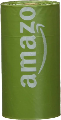 Vista 19 de AmazonBasics Bolsas Mejoradas para Desechos de Perro con Dispensador y Clip para Correa - 270 Unidades, Mango Brasileño