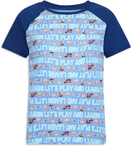 Vista 6 de Blippi Boys 3 Pack T-Shirts for Infant and Toddler BlueOrangeGrey