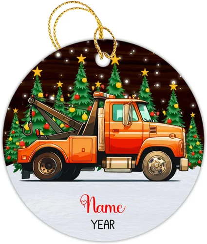 Vista 19 de Adorno de Navidad de ambulancia 2023, adorno de ambulancia personalizado con nombre y año, adorno paramédico personalizado, decoración colgante