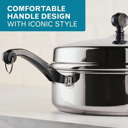 Vista 83 de Farberware Olla clásica de vapor hecha en acero inoxidable, 3 qt.