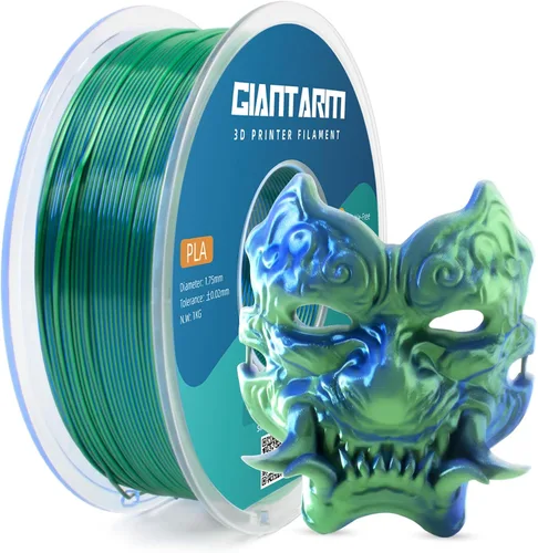 Vista 35 de GIANTARM Filamento de ácido poliláctico (PLA), filamento beige para impresora 3D, carrete de 2.2 libras, precisión de dimensión de 0.069 in +
