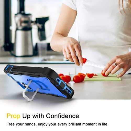 Vista 7 de Asuwish Funda de teléfono para iPhone 11 Pro 5.8 con soporte de anillo híbrido, resistente, a prueba de golpes, a prueba de caídas, cuerpo completo