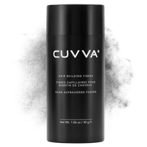 Vista 11 de CUVVA Fibras capilares para adelgazar el cabello, corrector de pérdida de cabello con queratina, cabello más grueso en 15 segundos, botella de 0.87