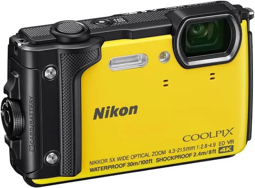 Vista 6 de Cámara digital Nikon W300 resistente al agua con 3 pulgadas TFT LCD, Color negro