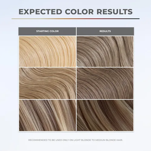 Vista 3 de XMONDO Máscara de Depósito de Color Rubio Ceniza y Tinte Semipermanente para el Cabello Super Brillo Infundido con Potenciadores de Enlaces