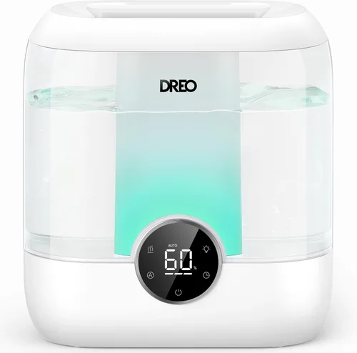 Vista 12 de DREO Humidificadores de 3L para dormitorio, tiempo de funcionamiento 30H Negro