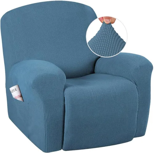 Vista 18 de H.VERSAILTEX Funda reclinable superelástica Fundas reclinables para sofá Funda reclinable para silla Forma ajustada Fundas antideslizantes