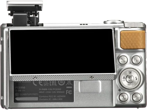 Vista 7 de Cámara digital Canon PowerShot SX740 HS (plata) Paquete con tarjeta de memoria SanDisk de 64 GB, trípode flexible de 12", lector de tarjetas de alta