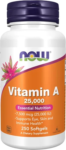 Vista 10 de Vitamina A (25.000 IU), 733739003409, 100, 1, 1