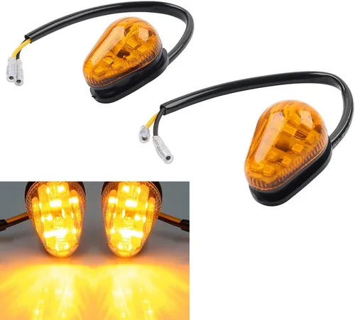 Vista 2 de GZYF Intermitente de luz intermitente de repuesto para Yamaha FZ-09 2014-2020, FZ-07 FJ-09 2015-2020, FZ-03 FZ-10 XSR700 XSR900 2016-2020, FZ-25