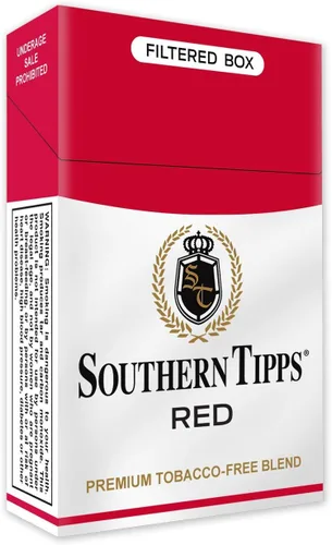 Vista 2 de SOUTHERN TIPPS Cartón RED - Sin tabaco y nicotina - Hierbas - Alternativa al cigarrillo