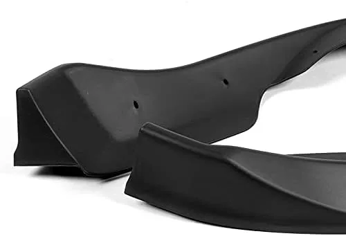 Vista 4 de Kit de 3 labios para parachoques delantero compatible con Nissan 370Z Z34 2009-2012, alerón de protección divisor, difusor de aire y barbilla