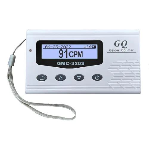 Vista 7 de GQ GMC-300S Contador Geiger Digital, Detector de Radiación Nuclear, Monitor, Medidor, Dosímetro de Radiación