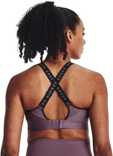 Vista 2 de Under Armour - Brasier deportivo Infinity de alto impacto para mujeres