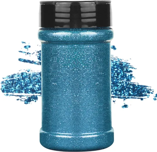 Vista 43 de TORC - Purpurina fina negra de 4 oz, polvo de purpurina para vasos, manualidades de resina, slime, cosméticos, pintura de uñas, decoración