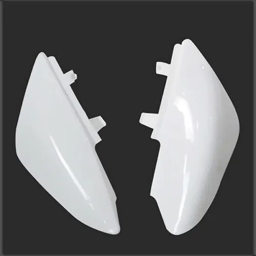 Vista 3 de CRF50 - Kit de carenado de plástico para motos Atomik Thumpstar Dirt Pit - Blanco y rojo