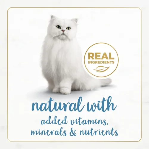 Vista 3 de Purina Fancy Feast Gourmet Naturals - Alimento húmedo en paté para gatos, sin cereales, receta de trucha y atún (paquete de 12 unidades) latas de 3