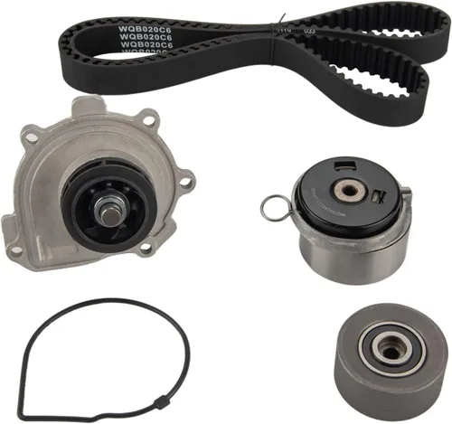 Vista 5 de Kit de correa dentada TCKWP338, BWPK41017, WPK41017, 24502K, WP338K1A, TB338LK1, GTKWP338, WP338K1AS, 3430-0338 compatible con Aveo, Sonic, G3