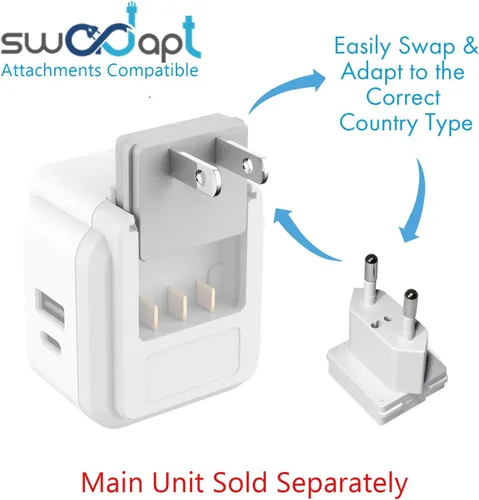 Vista 2 de Ceptics SWadAPt - Accesorio tipo M solamente, funciona con dispositivos compatibles Ceptics SWadAPt, la unidad real se vende por separado