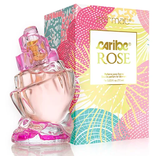Vista 2 de Zermat Caribe Perfume de larga duración para mujer Perfume floral con notas de perfume de rosa y almizcle de vainilla Colonia para mujer