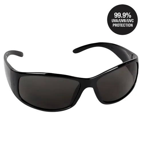 Vista 3 de Smith y Wesson anteojos de seguridad (21303), Elite Seguridad anteojos De Sol, con marco negro, lentes incoloras antiempañantes 12 pares de humo/Case