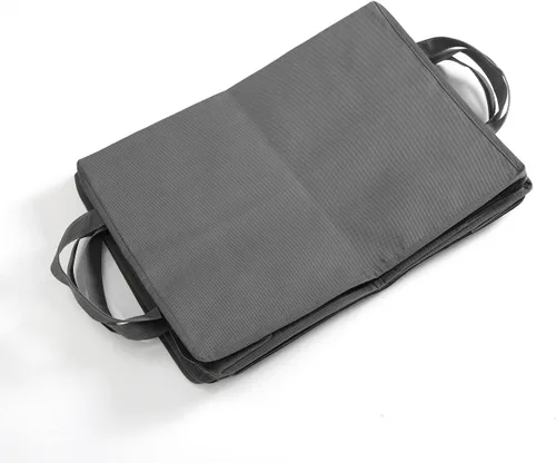 Vista 9 de G01 - bolsas de almacenamiento de tamaño rectangular para guardar ropa, 3 unidades, color gris