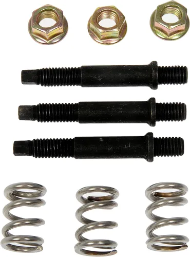 Vista 4 de Dorman 675-216 Perno delantero de doble extremo - (3) resortes (3) pernos (3) tuercas de seguridad compatibles con modelos seleccionados