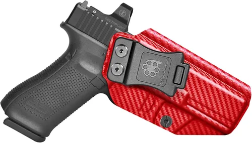 Vista 15 de Amberide IWB Kydex Holster for Glock 17/22 / 31/34 Gen 1-5, Concealed Carry, MOS and Non-MOS Options Available, Adjustable Cant, Posi-Click
