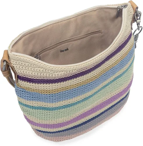Vista 3 de The Sak Sequoia Hobo - Bolso de ganchillo a mano, silueta suave y holgada, diseño atemporal y elevado