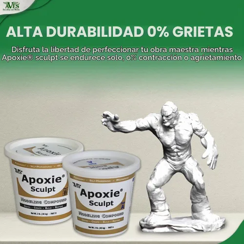 Vista 6 de Arcilla epóxica natural Apoxie Sculpt 4 libras de Aves