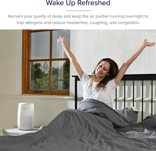 Vista 7 de LEVOIT - Purificadores de aire, Vital 100, purificadores de aire blanco y para dormitorio, hogar, blanco