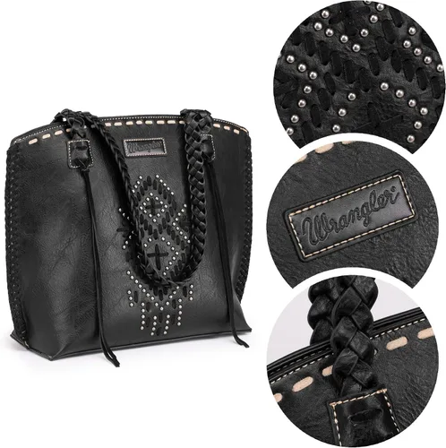 Vista 2 de Wrangler Bolso de mano para mujer, bolsos y bolsos del oeste, bolso Hobo para mujer