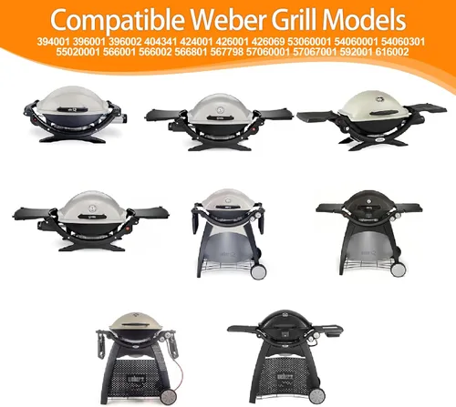 Vista 3 de SafBbcue 80580 - Bandeja de grasa con 12 bolsas de goteo para parrilla Weber Q200 y Q300, bandeja de grasa para Weber Q2000 Q2200 Q200 Q220 Q3000