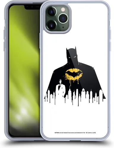 Vista 104 de Head Case Designs Officially Licensed Batman DC Comics Alter Ego Bats Duality Gel Case [Military Grade Protection] Compatible with Apple iPhone 7
