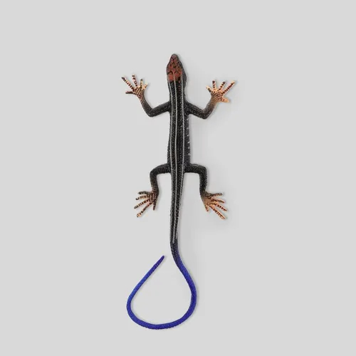 Vista 4 de Toddmomy Lagartos de plástico realista juguete de lagarto modelo artificial reptil lagarto figuras animales juguetes trucos broma para niños