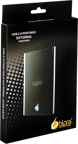 Vista 6 de S2 2.5 Pulgadas USB 2.0 NTFS Disco Duro Externo Portátil - Negro (1TB 1000GB)