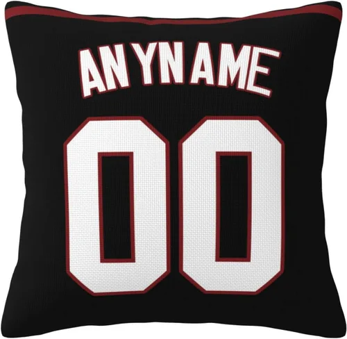 Vista 6 de Fundas de almohada de fútbol – Fundas de almohada personalizadas con cualquier nombre y número, regalo personalizado para hombres, mujeres y niños