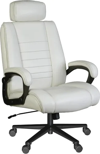 Vista 10 de Romig DuraForce - Silla de oficina grande y alta, 400 libras, silla de escritorio ejecutiva resistente con asiento extra ancho, respaldo alto, silla