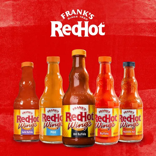 Vista 21 de Frank's RedHot Salsa picante para alitas de búfalo, 12 fl oz