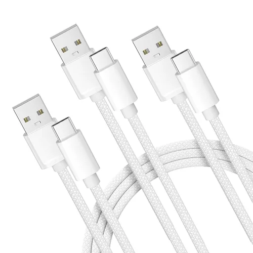 Vista 26 de Basesailor Cable de carga USB tipo C de 1 pie, paquete de 2, cable de carga para automóvil para el nuevo iPhone 17 Air 16 Pro Max Plus, Samsung
