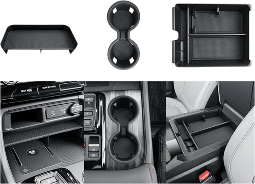 Vista 12 de BIBIBO Paquete de 2 para Organizador de Consola Central Honda Passport 2026, Bandeja Organizadora Central Honda Passport/Passport Híbrido 2026