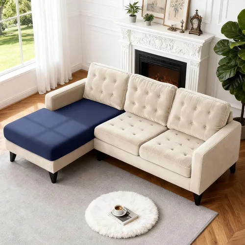 Vista 16 de TAOCOCO Fundas de Cojines de Sofá Elásticas Fundas de Asiento de Silla para Sillón, Fundas de Asiento de Sofá de 1 Pieza Protector de Muebles Suave