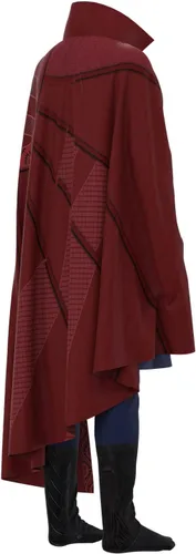 Vista 6 de Ruleewe Kids Cosplay Costume Jumpsuit Outfit Halloween Stephen Full Set with Red Cape Cloak