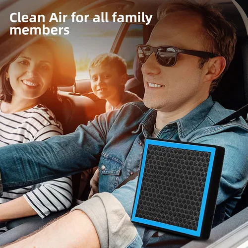 Vista 5 de CF11182 - Filtro de aire de cabina compatible con Honda Civic CR-V Odyssey Fit Acura RDX vehículos seleccionados que reemplaza