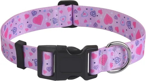 Vista 14 de Collar para Perros para Perros Pequeños y Gatos, Collar Suave y Cómodo para Mascotas para Perros Pequeños, Medianos y Grandes, Patrón Geométrico