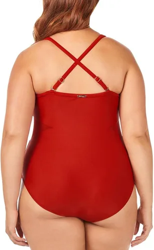 Vista 2 de Raisins Curve 16W Canaria Traje de baño de una pieza con cuello en V, Mercado de especias