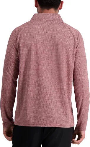 Vista 2 de Haggar Camisa de manga larga con cremallera para hombre
