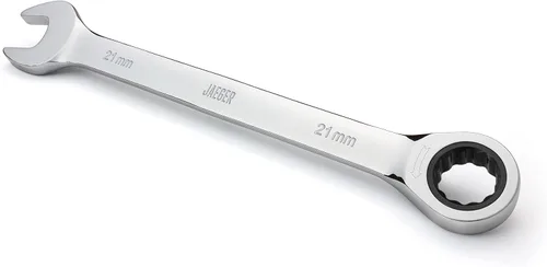 Vista 26 de Jaeger Llave de trinquete combinada de 1 pulgada, 89 dientes, cromo vanadio, SAE