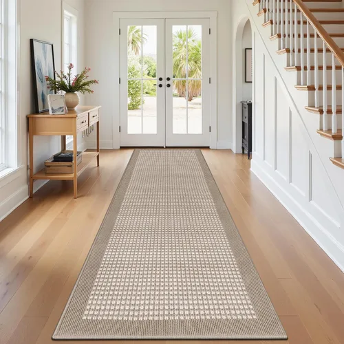 Vista 53 de Ileading Tapete para puerta de interior de 24 x 36 pulgadas, absorbente para perros, tapete de bajo perfil para entrada pequeño con respaldo de goma