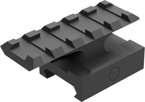 Vista 7 de Optics Riser Picatinny Rail Riser for Optic or Red Dot Riser Mount 0.5"/0.83“/1" Height 2.1“ Length 5-Slot